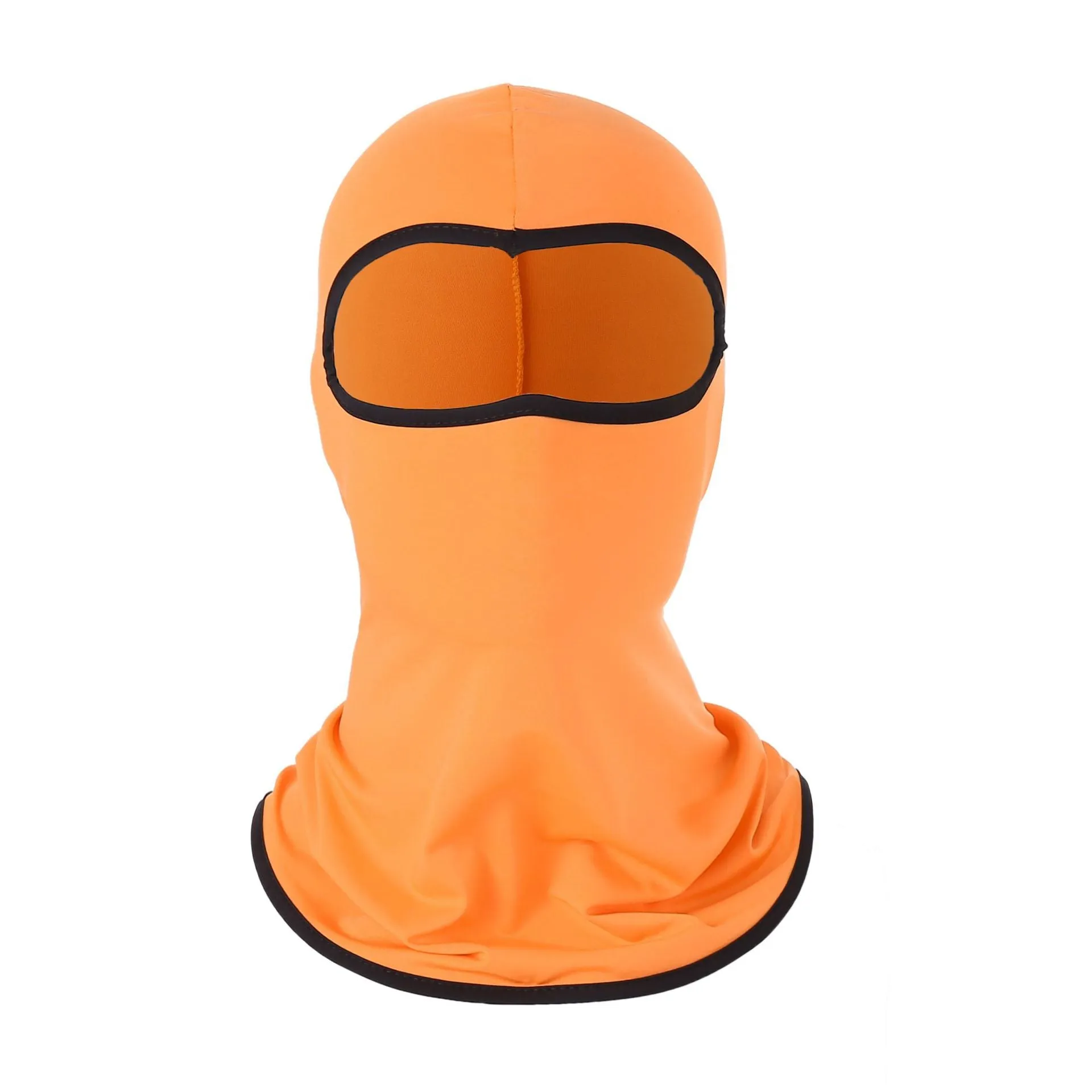 2PCs Windtight Hoods Sun-Proof Breathable Summer Ice Silk Face Mask for Outdoor Cycling