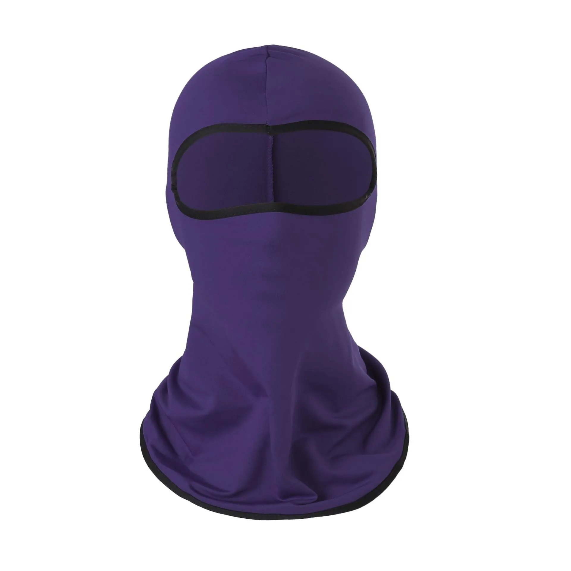 2PCs Windtight Hoods Sun-Proof Breathable Summer Ice Silk Face Mask for Outdoor Cycling