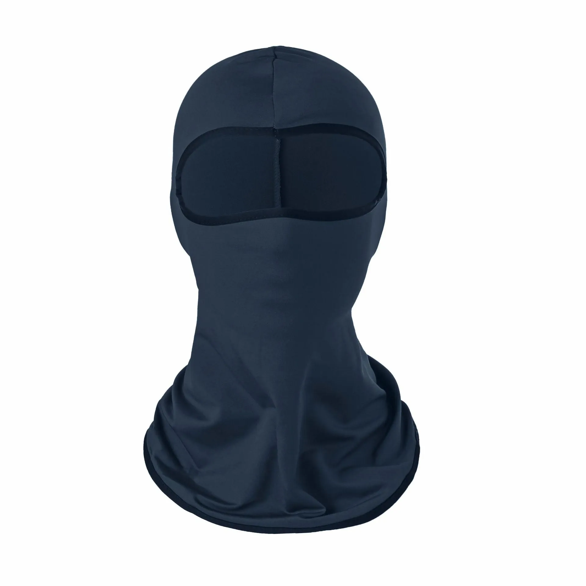 2PCs Windtight Hoods Sun-Proof Breathable Summer Ice Silk Face Mask for Outdoor Cycling