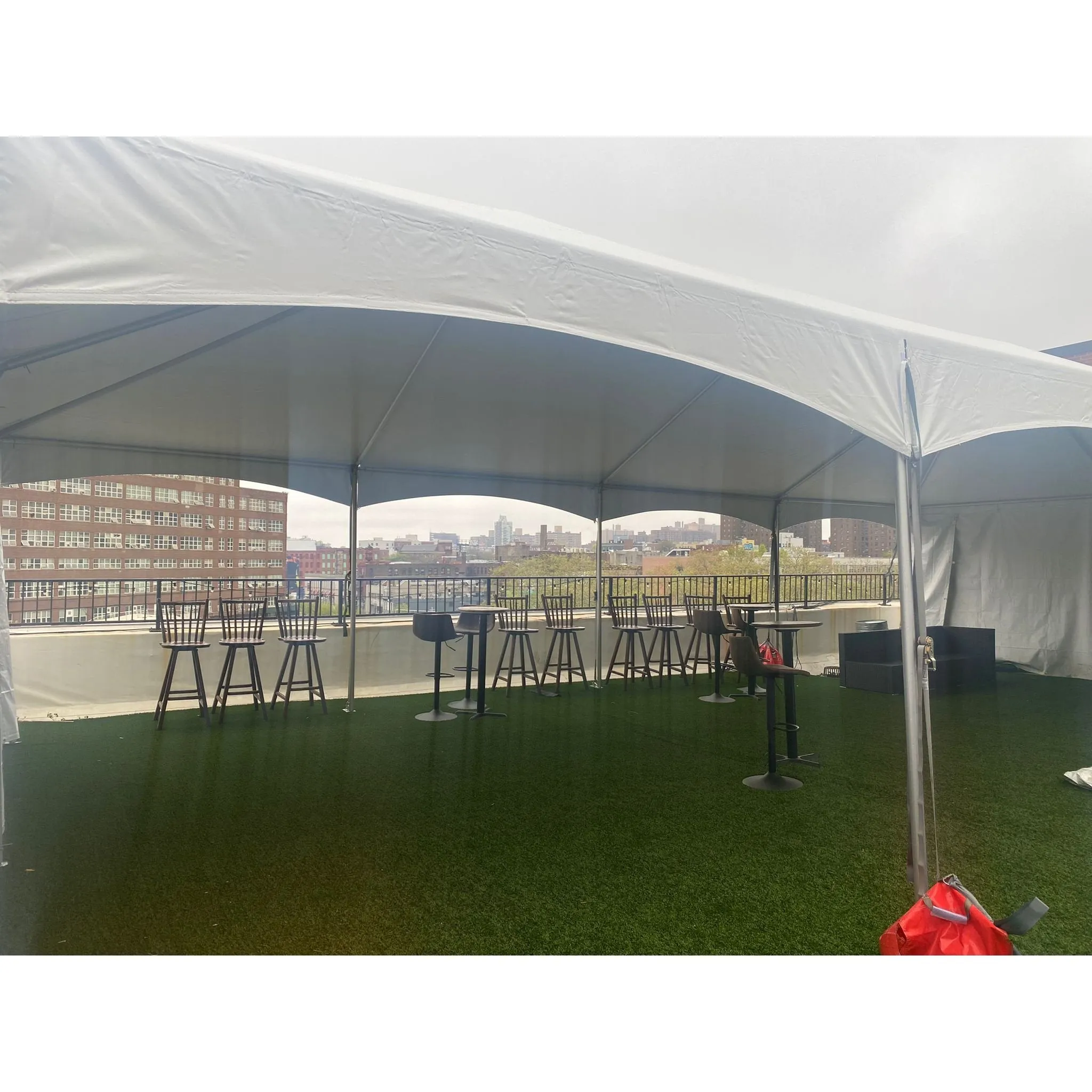 30' Wide Master Series Frame Tent Top