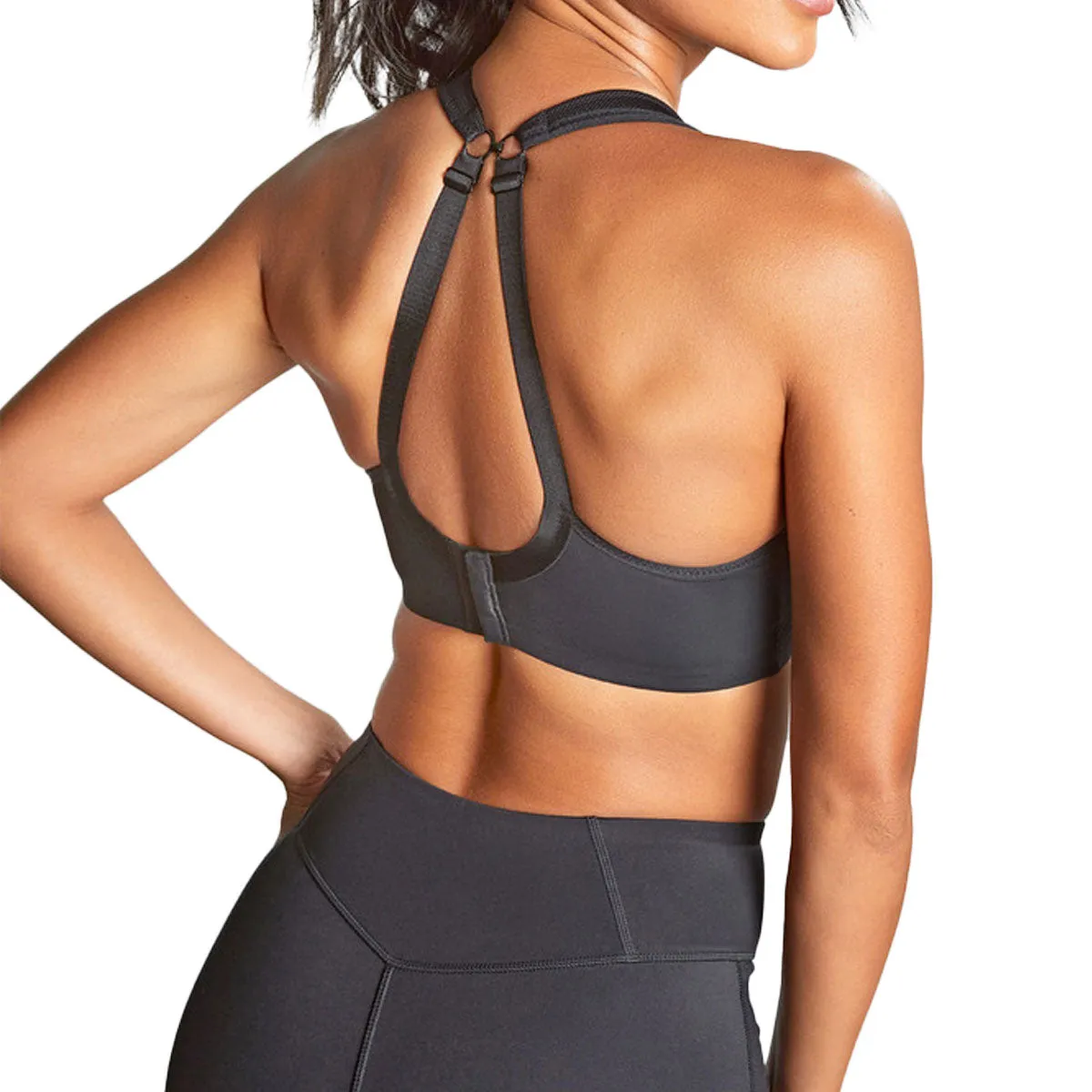 5021 Power Wired Sports Bra | Black