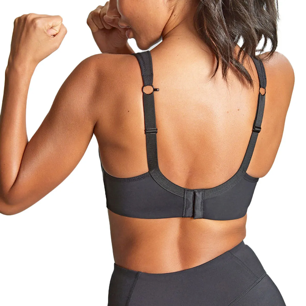 5021 Power Wired Sports Bra | Black