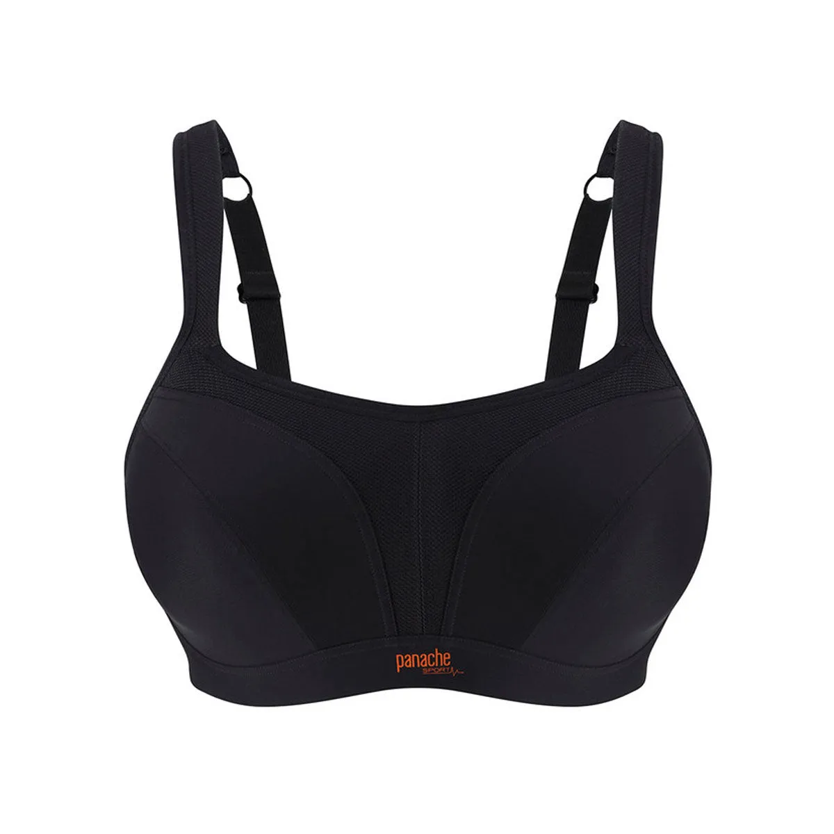 5021 Power Wired Sports Bra | Black