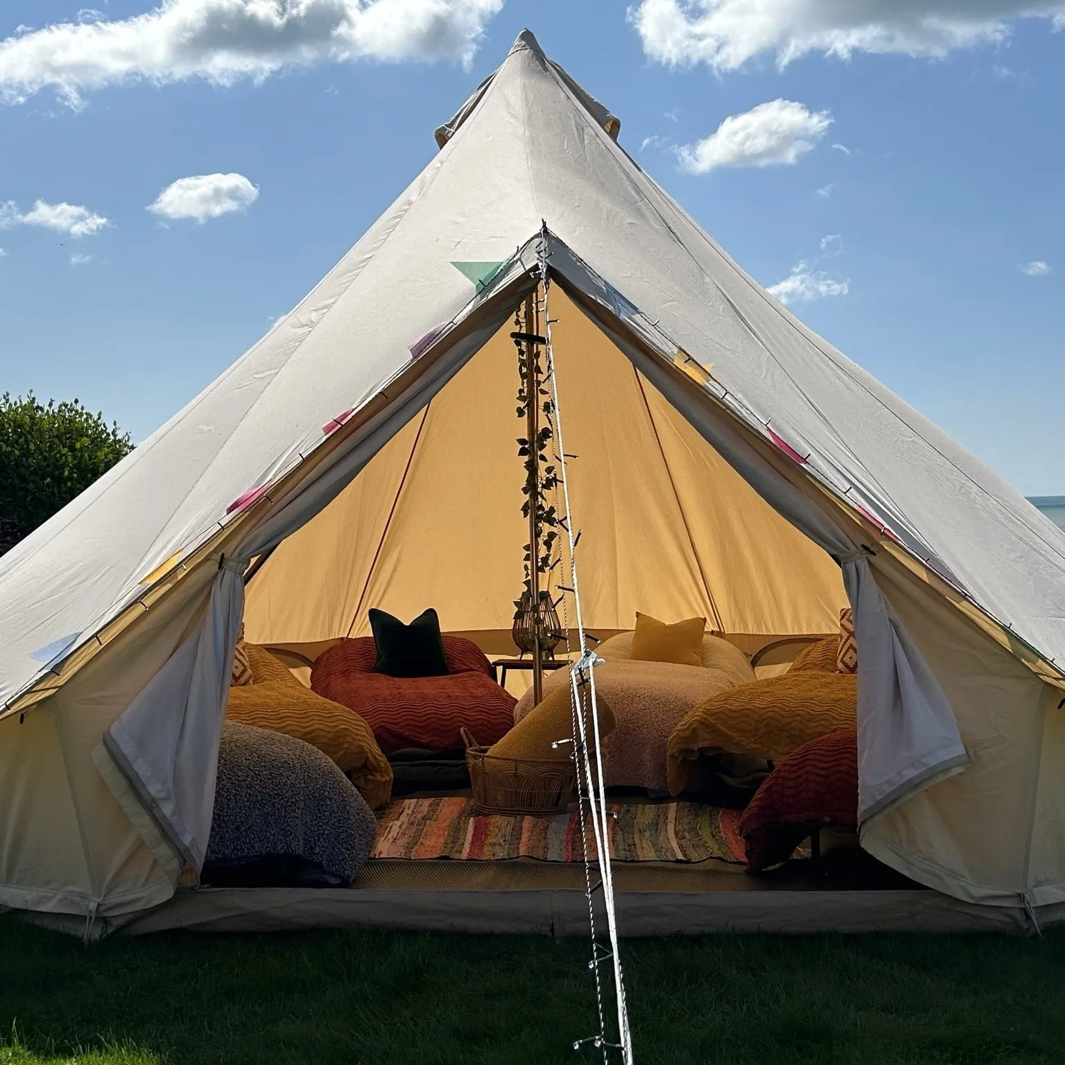 5m Bell Tent - Polycotton Canvas