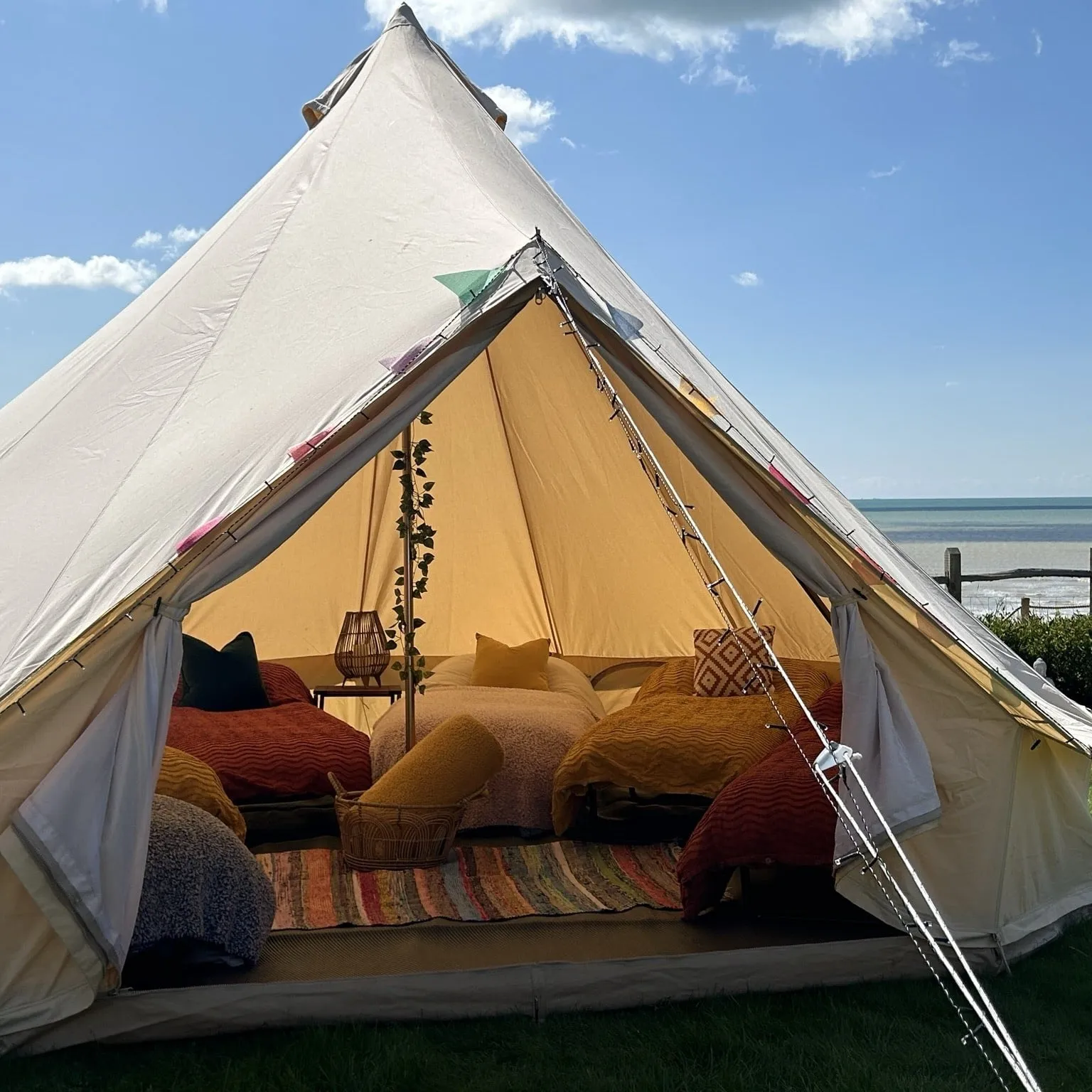 5m Bell Tent - Polycotton Canvas