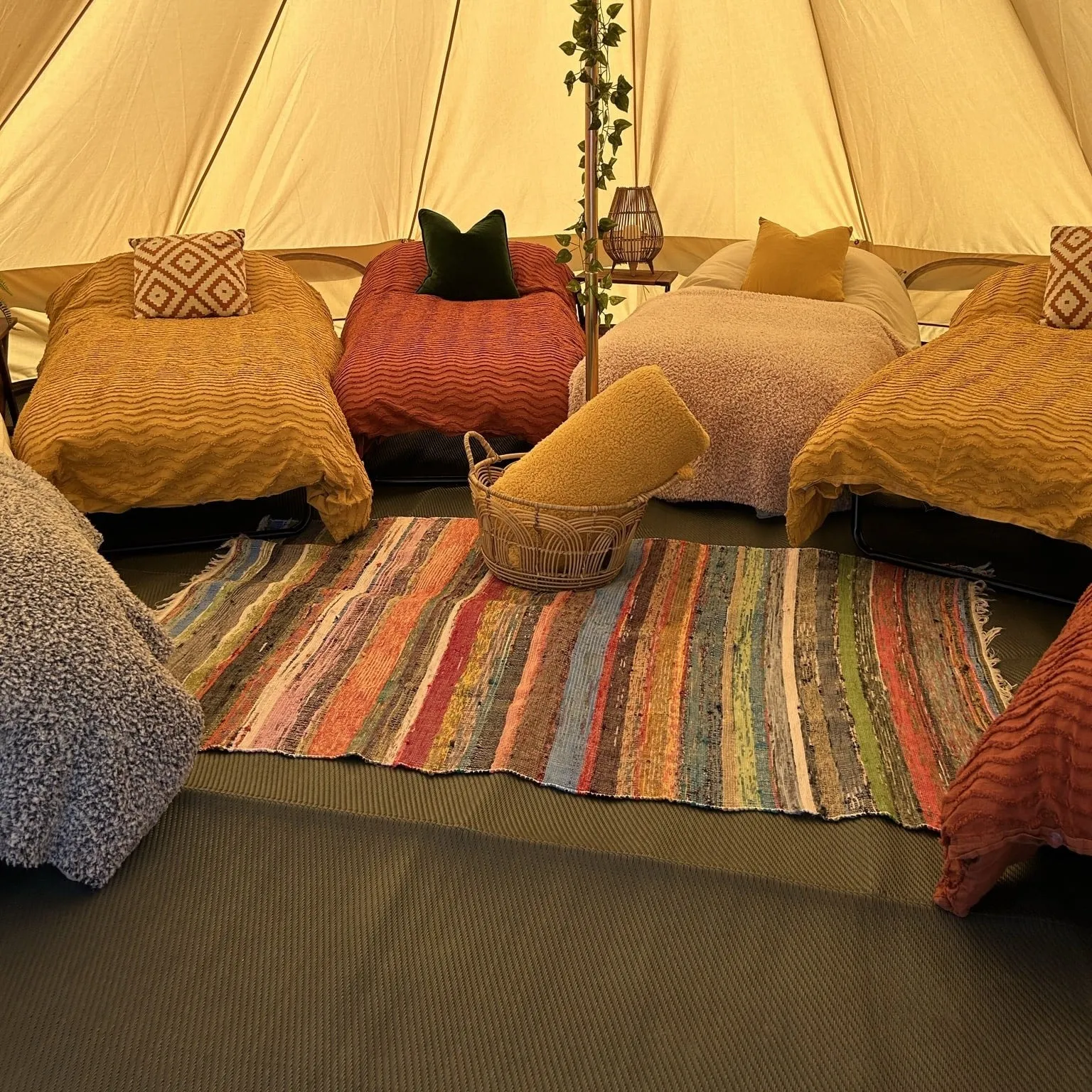 5m Bell Tent - Polycotton Canvas