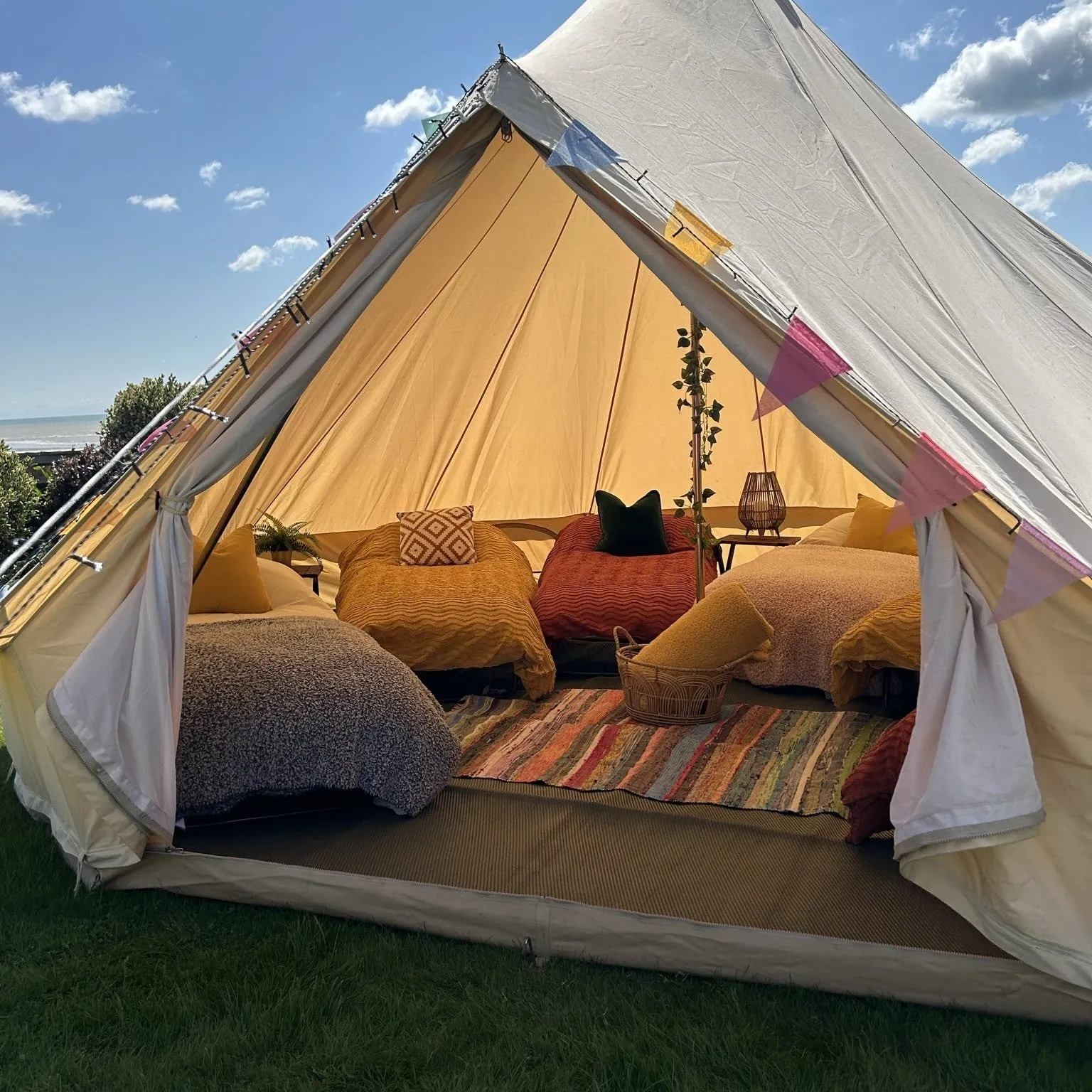 5m Bell Tent - Polycotton Canvas