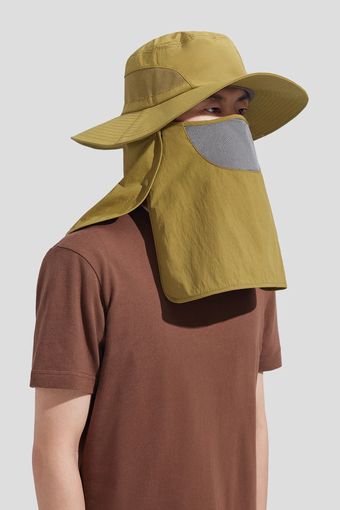Cover - Men's Full Coverage Sun Protection Fishing Hat UPF50 