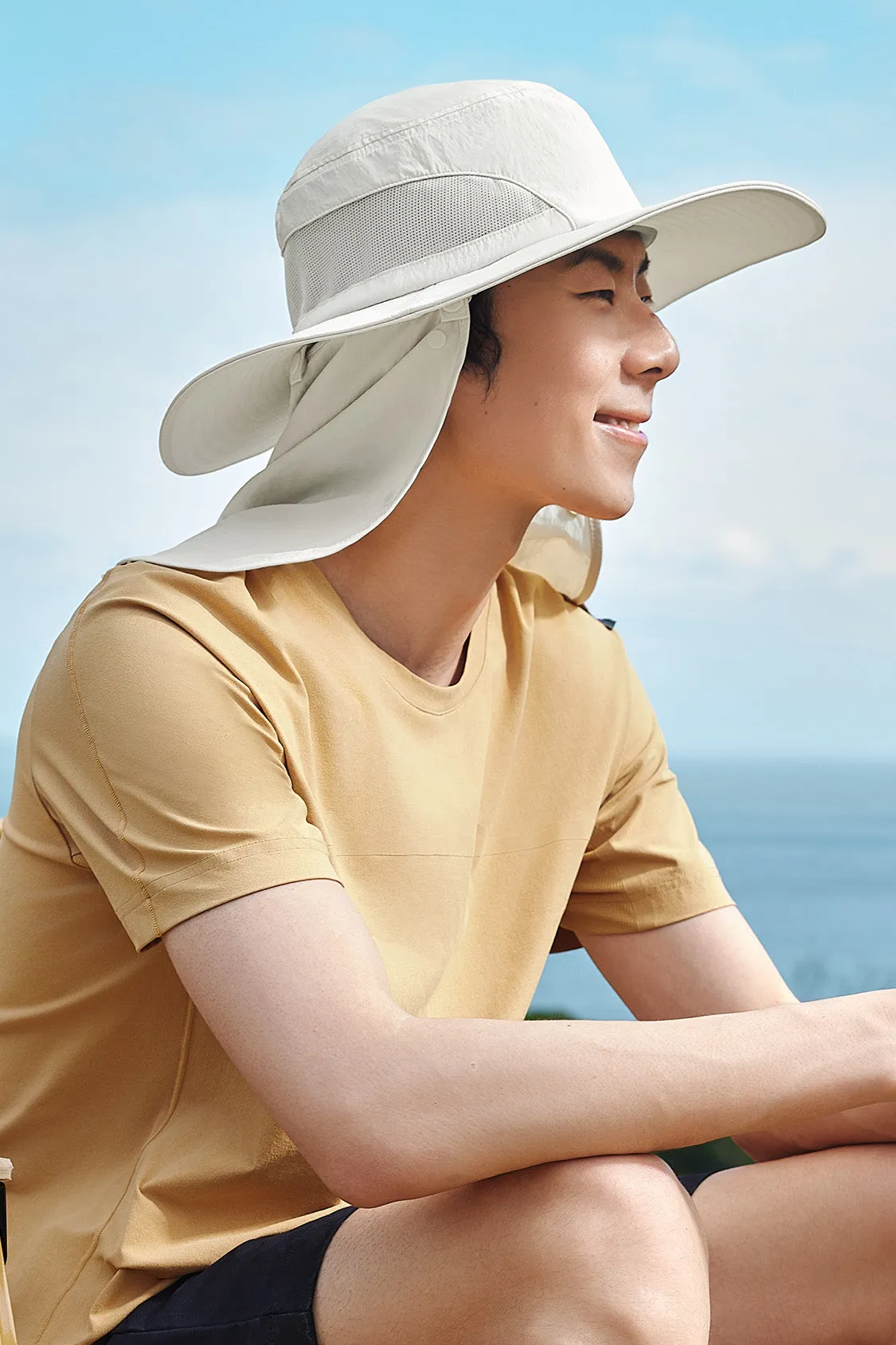 Cover - Men's Full Coverage Sun Protection Fishing Hat UPF50 