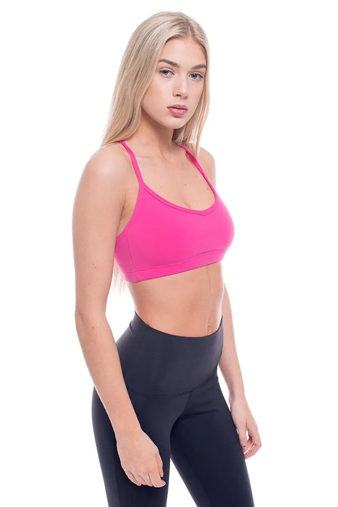 Cross Back Cami Sport Bra