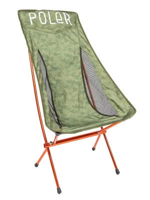Furry Camo Stowaway Chair
