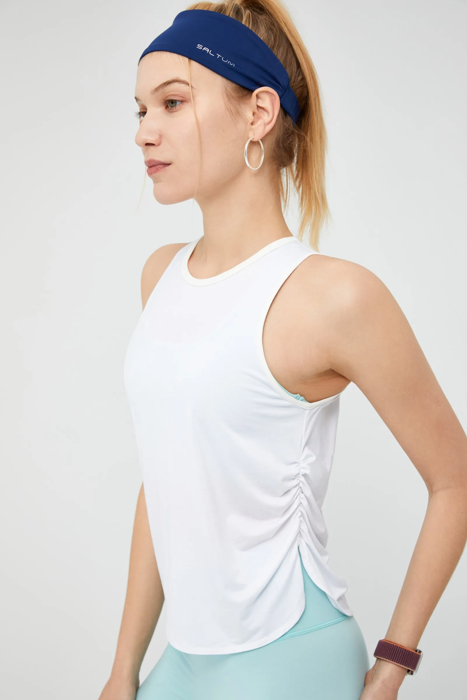 High Neck Workout Tank Top