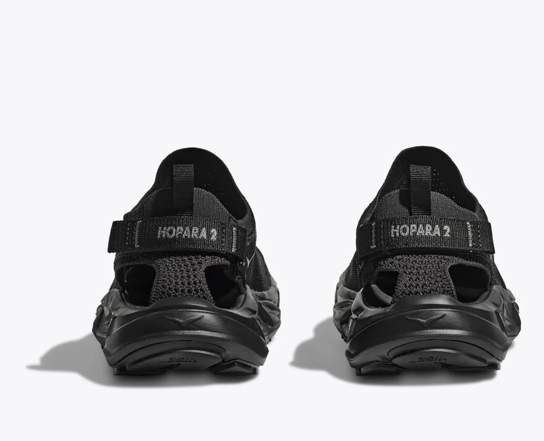 Hoka Women's Hopara 2 Hiking Sandal- Black