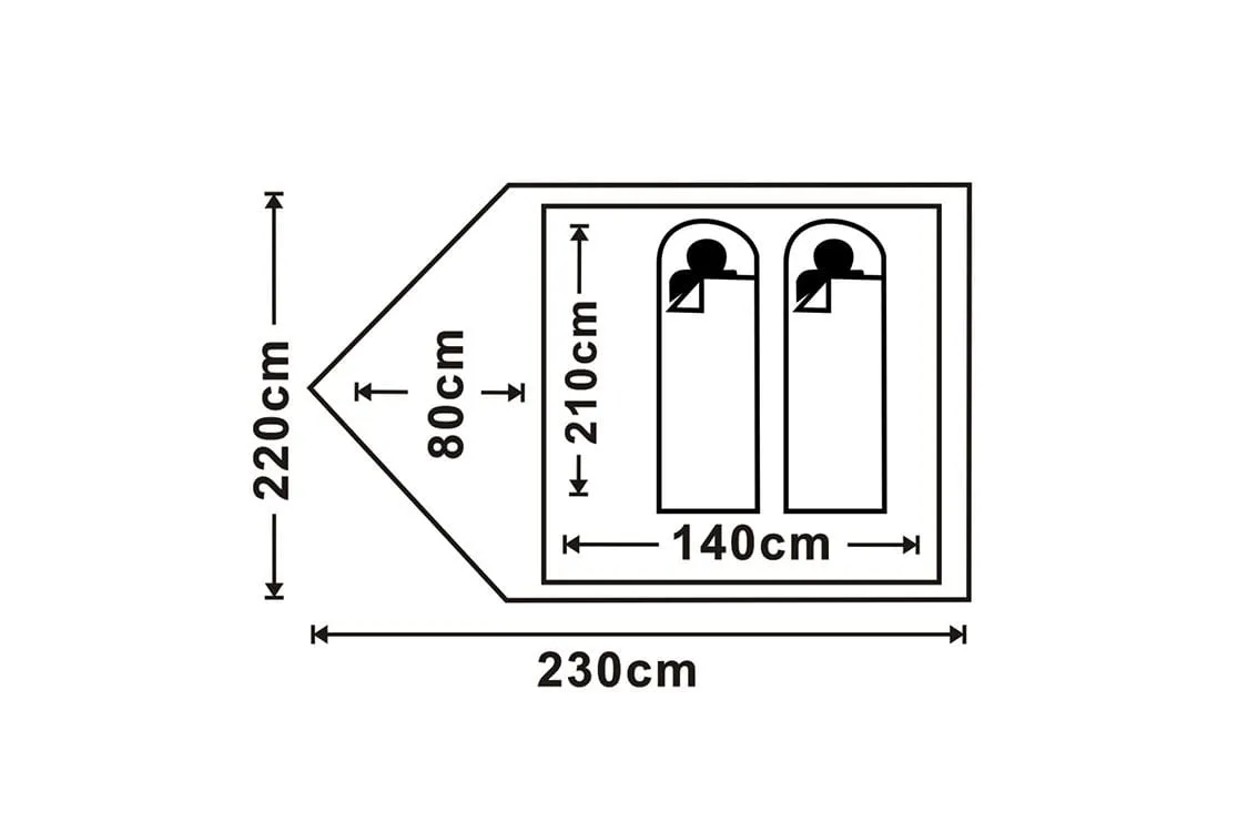 Hotcore Prophet Tent - 2 Person