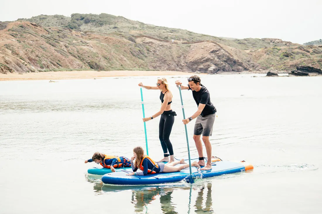 Inflatable stand-up paddleboard size M (9'/34"/5") - 1 person up to 80 kg