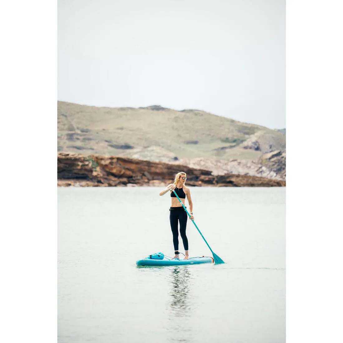 Inflatable stand-up paddleboard size M (9'/34"/5") - 1 person up to 80 kg