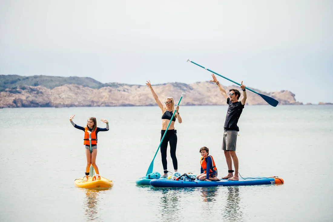 Inflatable stand-up paddleboard size M (9'/34"/5") - 1 person up to 80 kg