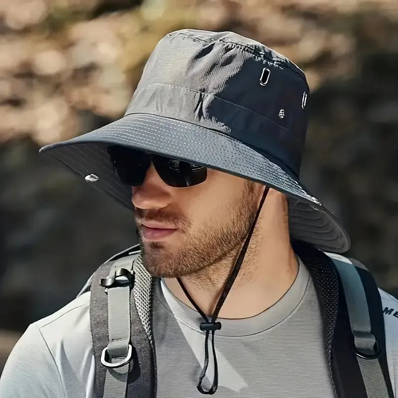 Men Women Bucket Hat UPF 50  Boonie Hat Foldable UV Protection
