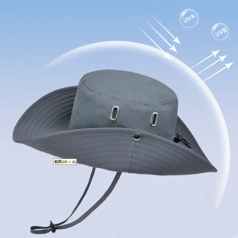 Men Women Bucket Hat UPF 50  Boonie Hat Foldable UV Protection