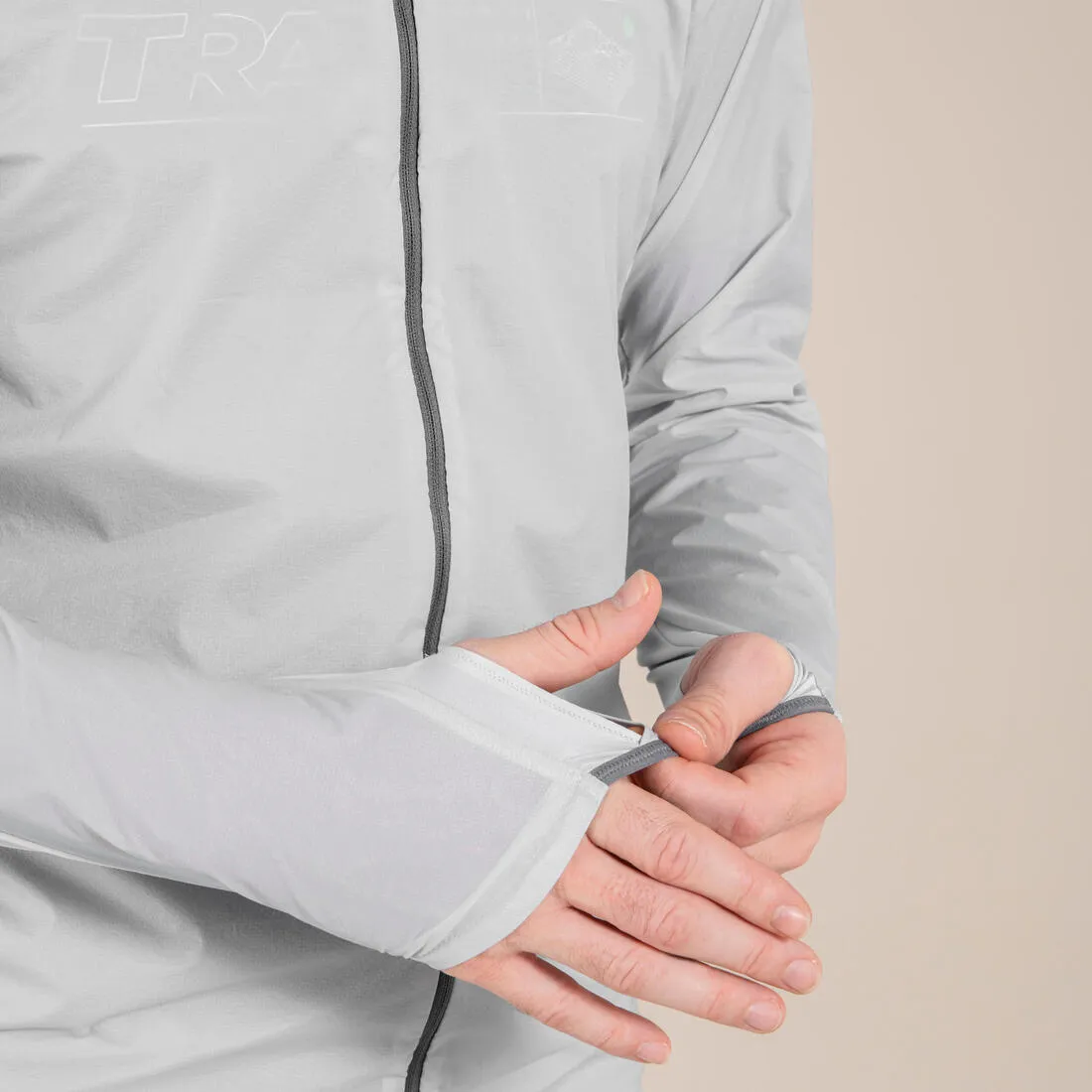 Men's Trail Running Long-Sleeved Windproof Jacket