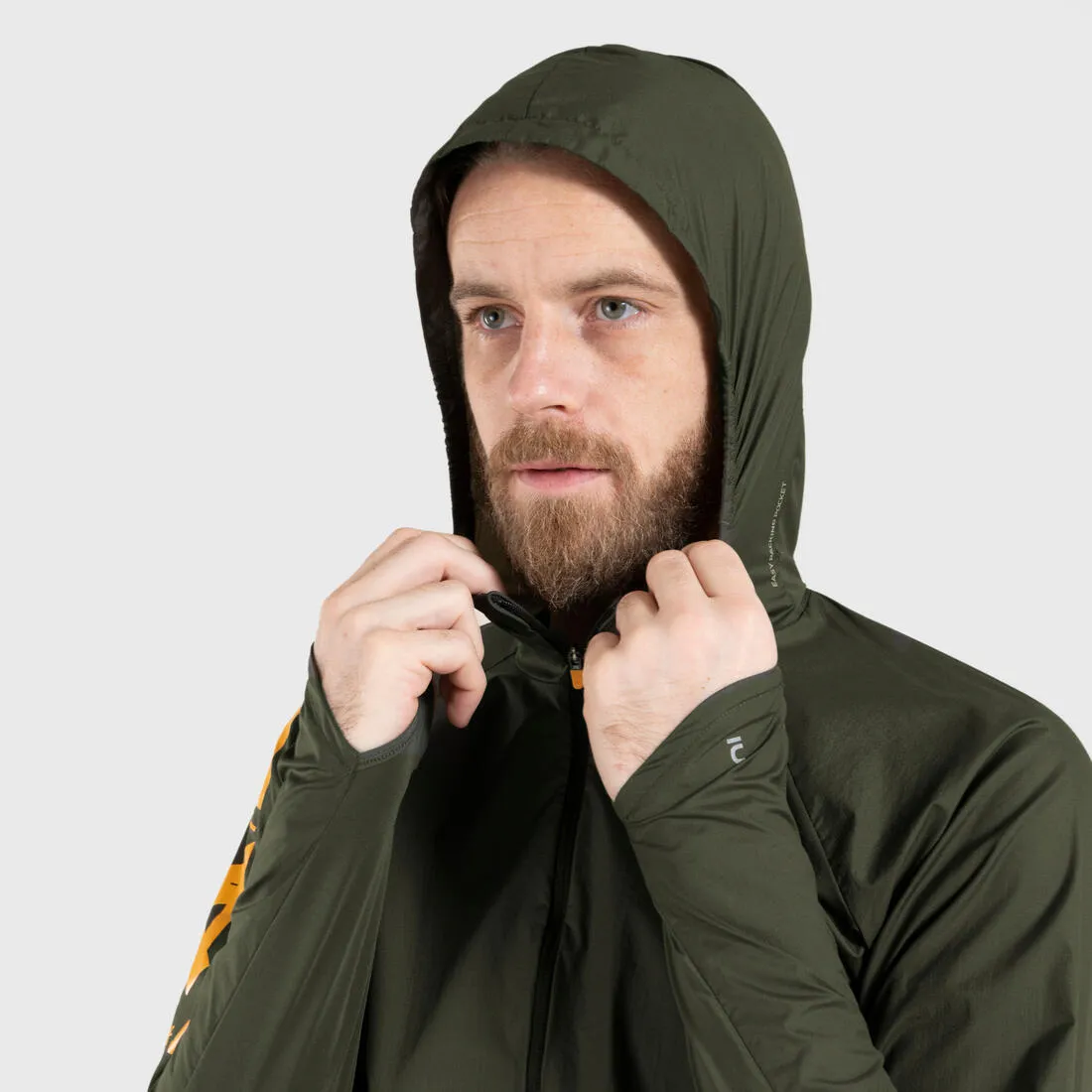 Men's Trail Running Long-Sleeved Windproof Jacket