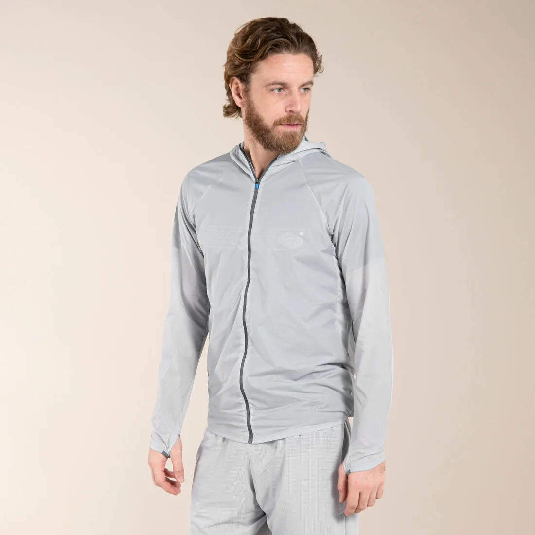 Men's Trail Running Long-Sleeved Windproof Jacket