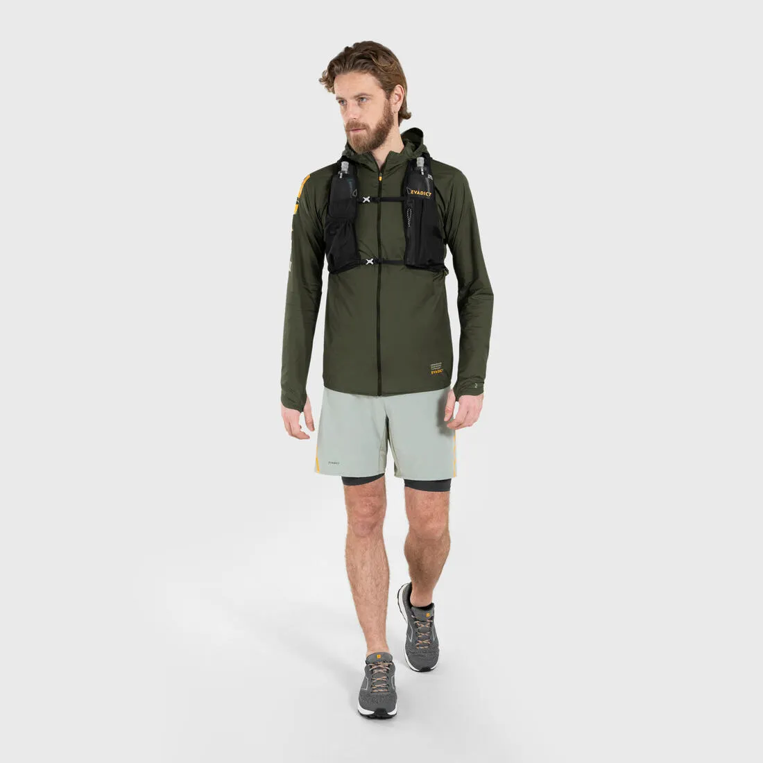 Men's Trail Running Long-Sleeved Windproof Jacket