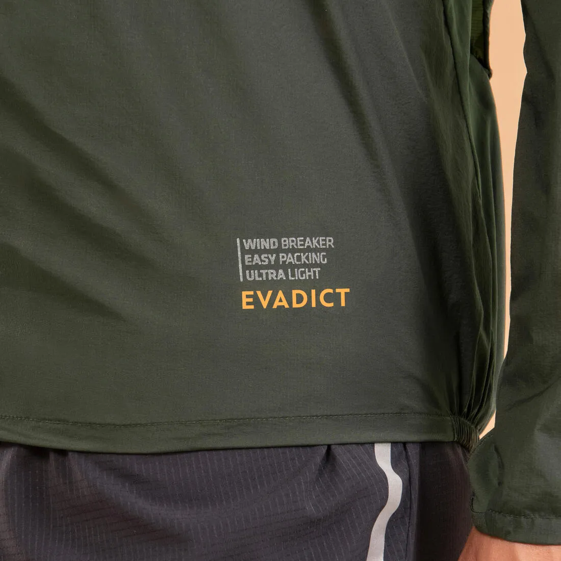 Men's Trail Running Long-Sleeved Windproof Jacket