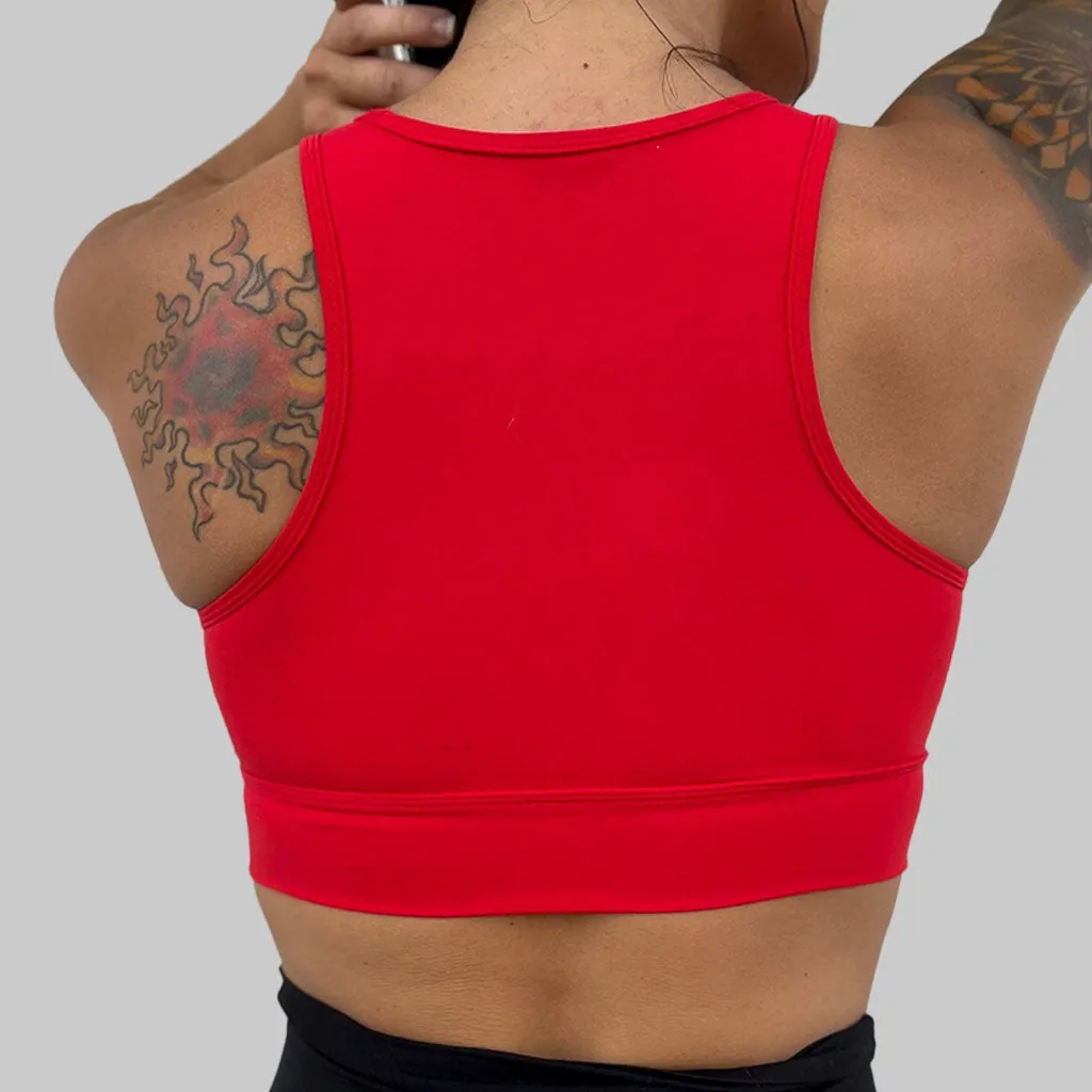 Salty Savage Ladies “Be Yourself” Peekaboo Sports Bra | Cocoa Beach Performance