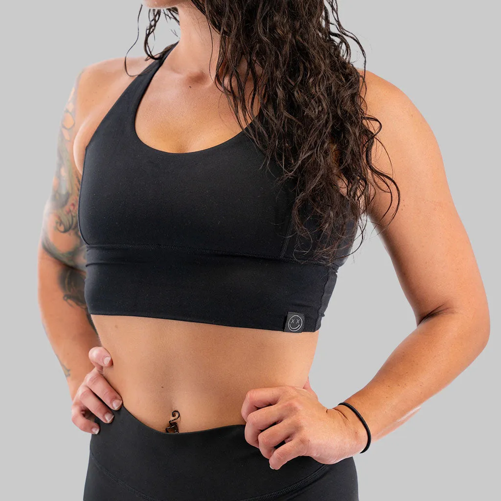 Salty Savage Ladies X Back Longline Sports Bra | Cocoa Beach Performance