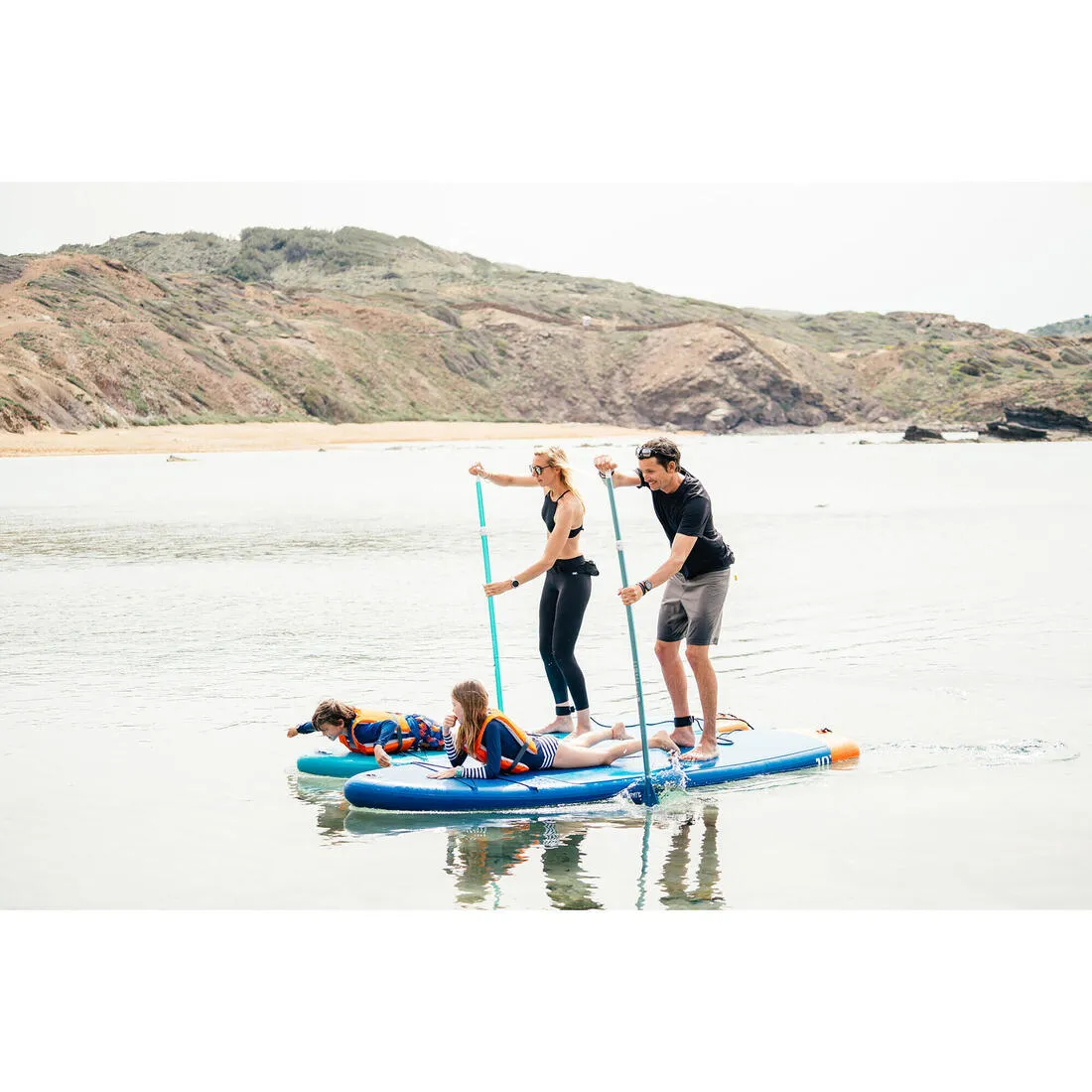 Size L inflatable SUP board (10’/35"/6") - 1 or 2 persons up to 130 kg