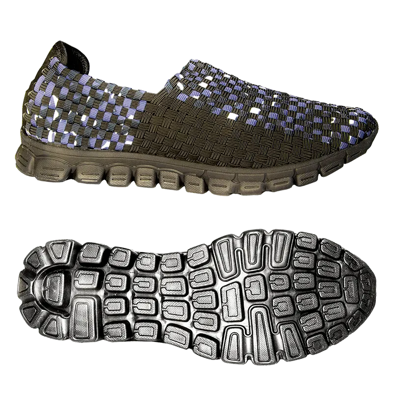 Skooda Navy Speckle Slip on leisure and water shoes