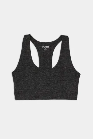 Splits59 Sara Airweight Bra in Heather Grey