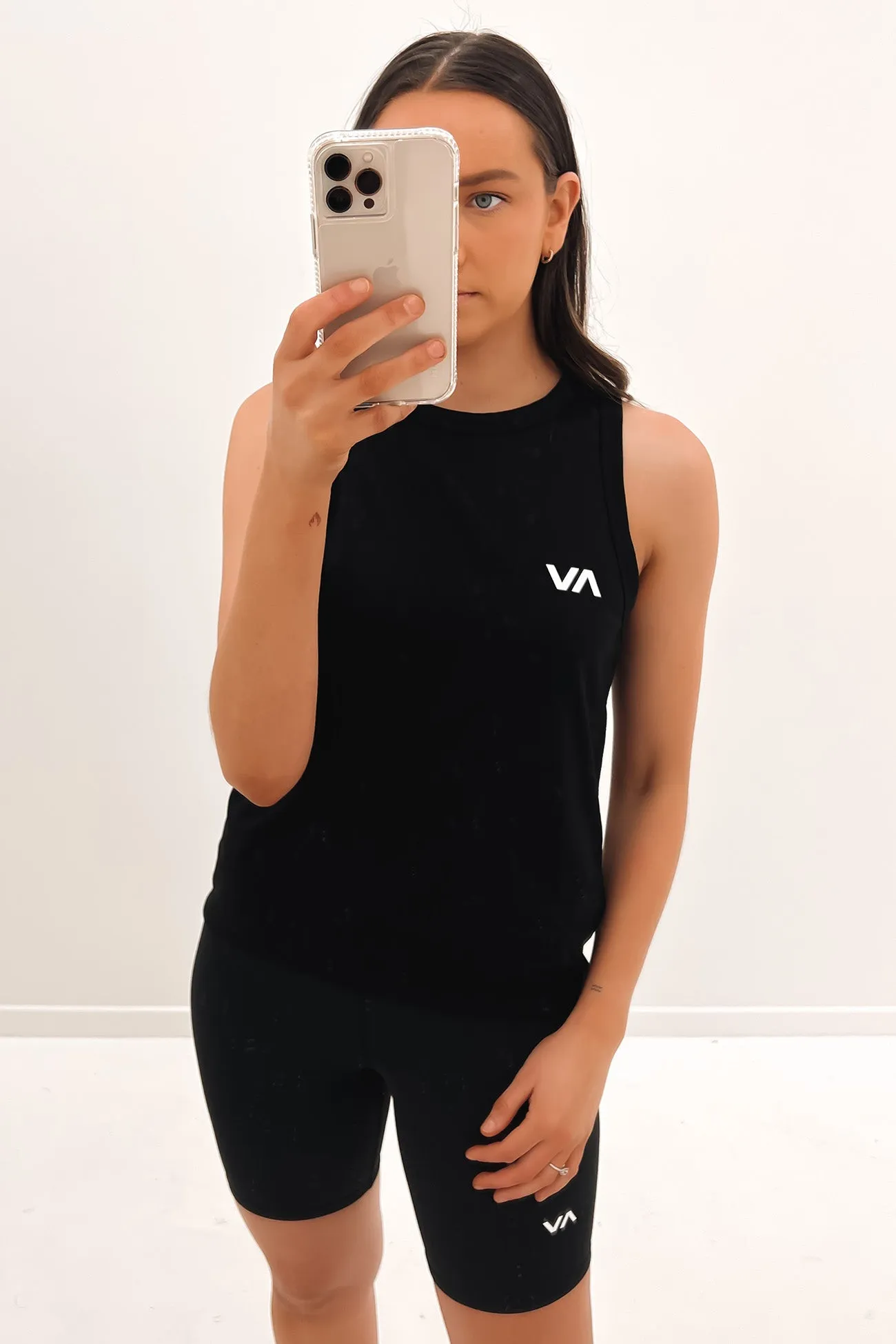 VA Muscle Workout Tank Top Black 2