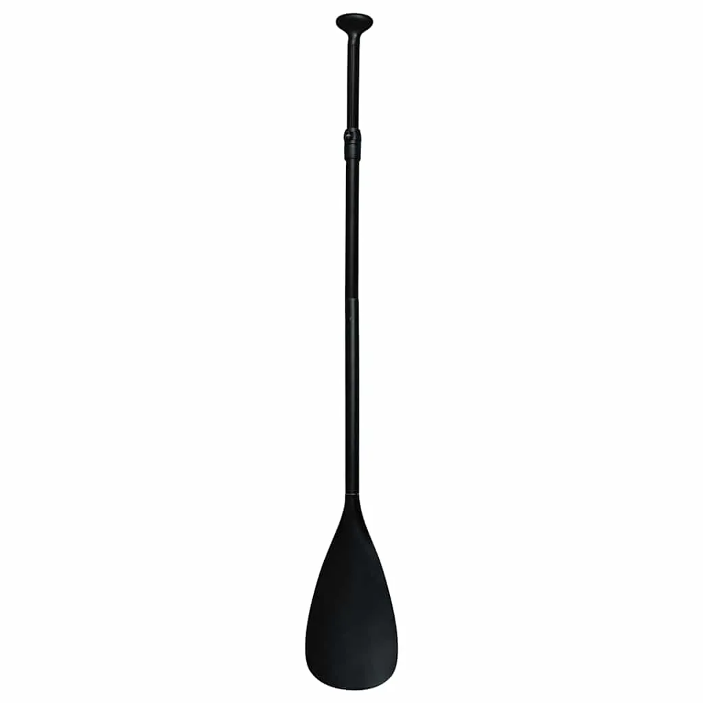vidaXL Inflatable Stand Up Paddleboard Set 366x76x15 cm Black