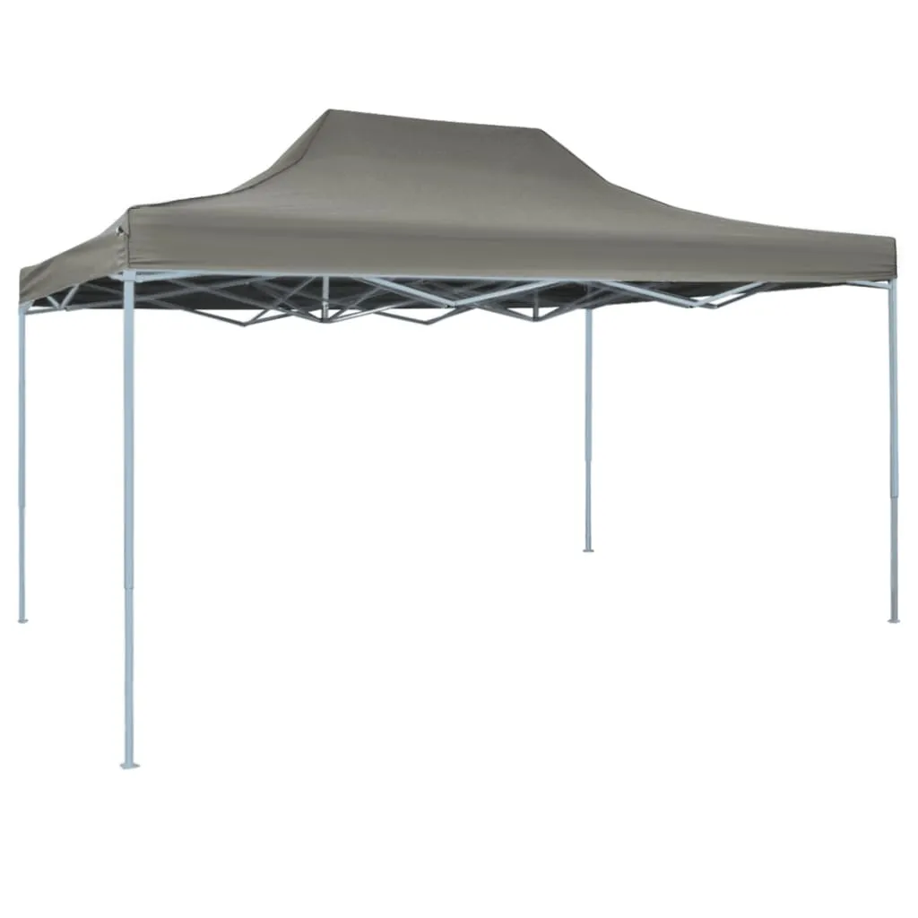 vidaXL Party Tent Outdoor Canopy Tent Professional Folding Patio Gazebo Steel