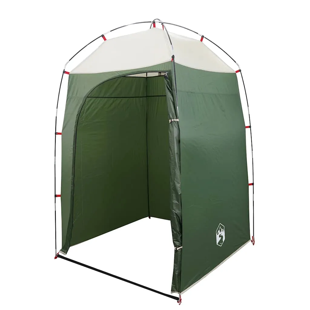 vidaXL Shower Tent Green Waterproof