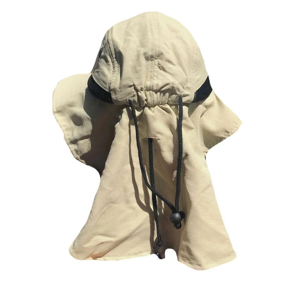 Visor Sun Hats Caps Long Flap Neck Cover Bucket Boonie Fishing Golf Beach Summer