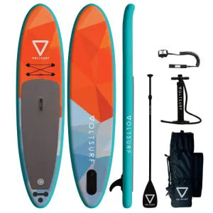 Voltsurf 11’0 Rover Stand Up Paddle Board Inflatable SUP - Turquoise Rail