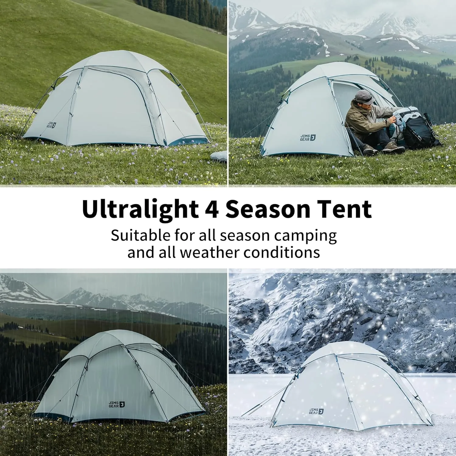 Yakou 2 Ultralight 4-Season Backpacking Tent