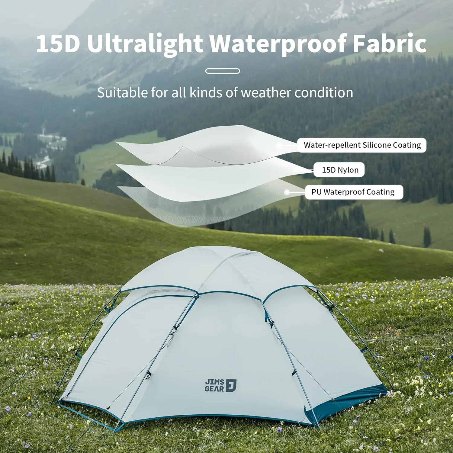 Yakou 2 Ultralight 4-Season Backpacking Tent